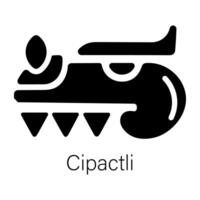 Trendy Cipactli Concepts vector