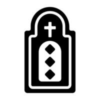 Trendy Holy Window vector