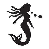 Trendy Female Siren vector