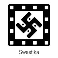 Trendy Swastika Concepts vector