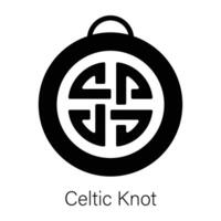 Trendy Celtic Knot vector