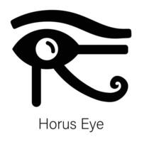 de moda horus ojo vector