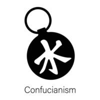 Trendy Confucianism Concepts vector