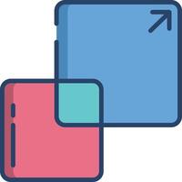 Scale linear color illustration vector