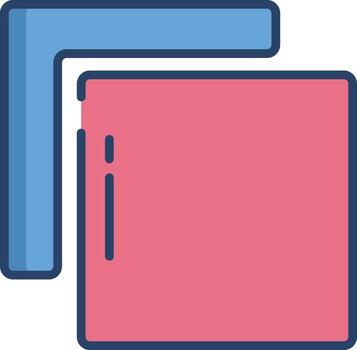 Expand tool linear color illustration vector