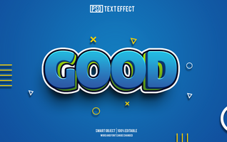 good text effect, font editable, typography, 3d text psd