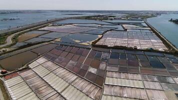 famoso salinas de aveiro Portugal aéreo ver video