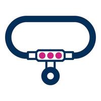 luxury padlock icon vector