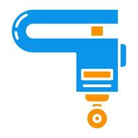 luxury padlock icon vector