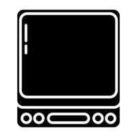 digital scale icon vector