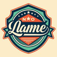 Logo emblem vintage for your brand identity, classic and retro vector