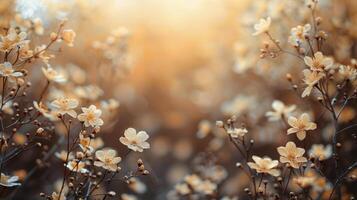 Wall Covered With Flowers. photo