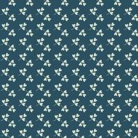 Beautiful seamless vintage floral pattern with flower. Transparent texture. Trend print for textiles and wallpaper on isolated background. vector
