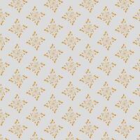 Beautiful seamless vintage floral pattern with flower. Transparent texture. Trend print for textiles and wallpaper on isolated background. vector
