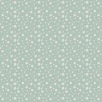 Beautiful seamless vintage floral pattern with flower. Transparent texture. Trend print for textiles and wallpaper on isolated background. vector