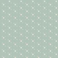 Beautiful seamless vintage floral pattern with flower. Transparent texture. Trend print for textiles and wallpaper on isolated background. vector
