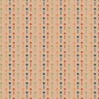 Beautiful seamless vintage floral pattern with flower. Transparent texture. Trend print for textiles and wallpaper on isolated background. vector