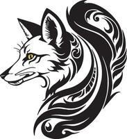 fox unique design vector