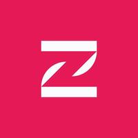 Letter Z logo design template elements vector