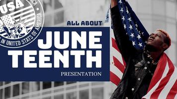 All About Juneteenth Presentation Template