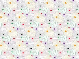 Abstract Pattern Design With Beautiful Color Combination vector