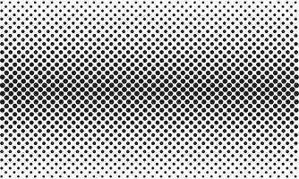 trama de semitonos punto degradado antecedentes. geométrico resumen moderno diseño. aislado ilustración vector