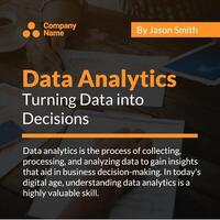 Data Analaytic Linked Post template