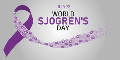World Sjogrens Day vector