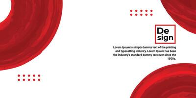 Web banner template colorful abstract background wallpaper image vector