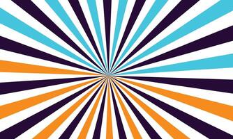 comic background with rays vector