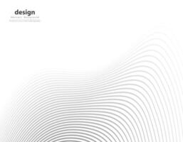 Abstract circle halftone black background. Gradient retro line pattern design. Monochrome graphic. Circle for sound wave. illustration vector