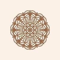 étnico elegante mandala diseño decorativo elemento antecedentes vector