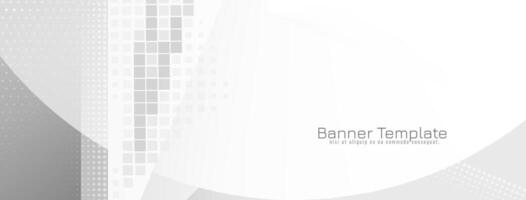 Modern gray color geometric concept glossy banner design vector