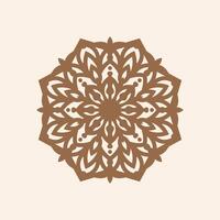 Stylish ethnic mandala design beautiful background vector