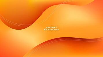 ABSTRACT BACKGROUND ORANGE GRADIENT MESH COLORFUL DESIGN TEMPLATE FOR WALLPAPER, COVER DESIGN, HOMEPAGE DESIGN, GRRETING CARD, BROCHURE vector