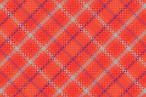 Tartan plaid pattern with texture. vector