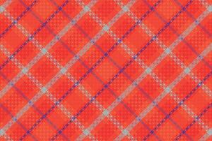 Tartan plaid pattern with texture. vector