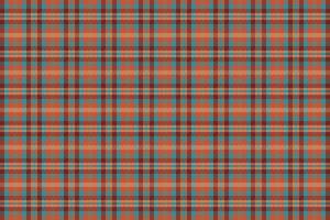 Tartan plaid pattern with texture. vector