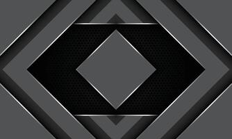 Geometry with line and shadows on halftone background. vector