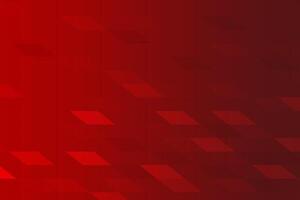 red shiny abstract geometric technology background vector