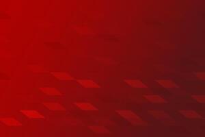 red shiny abstract geometric technology background vector