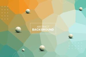 Abstract colorful crystallized background wallpaper, geometric, polygon and triangle-shaped mosaic background, perfect use for business promotion on posters, flyers, and invitation cards vector