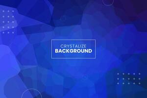 Abstract colorful crystallized background wallpaper, geometric, polygon and triangle-shaped mosaic background, perfect use for business promotion on posters, flyers, and invitation cards vector