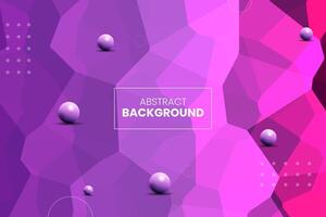 Abstract colorful crystallized background wallpaper, geometric, polygon and triangle-shaped mosaic background, perfect use for business promotion on posters, flyers, and invitation cards vector