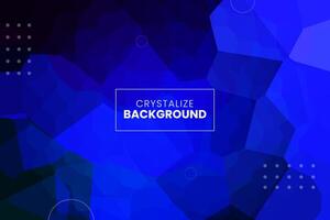 Abstract colorful crystallized background wallpaper, geometric, polygon and triangle-shaped mosaic background, perfect use for business promotion on posters, flyers, and invitation cards vector