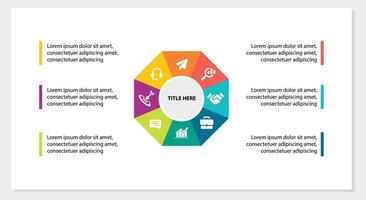 plantilla de diseño infográfico vector