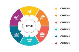 plantilla de diseño infográfico vector