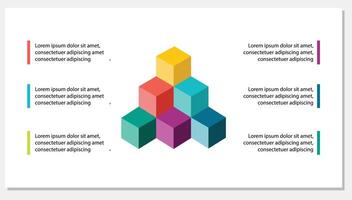 plantilla de diseño infográfico vector