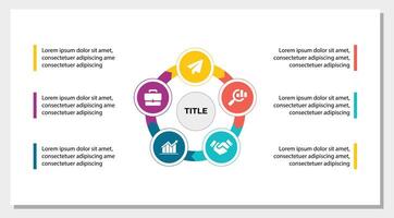 infographic design template vector