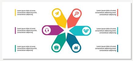 infographic design template vector